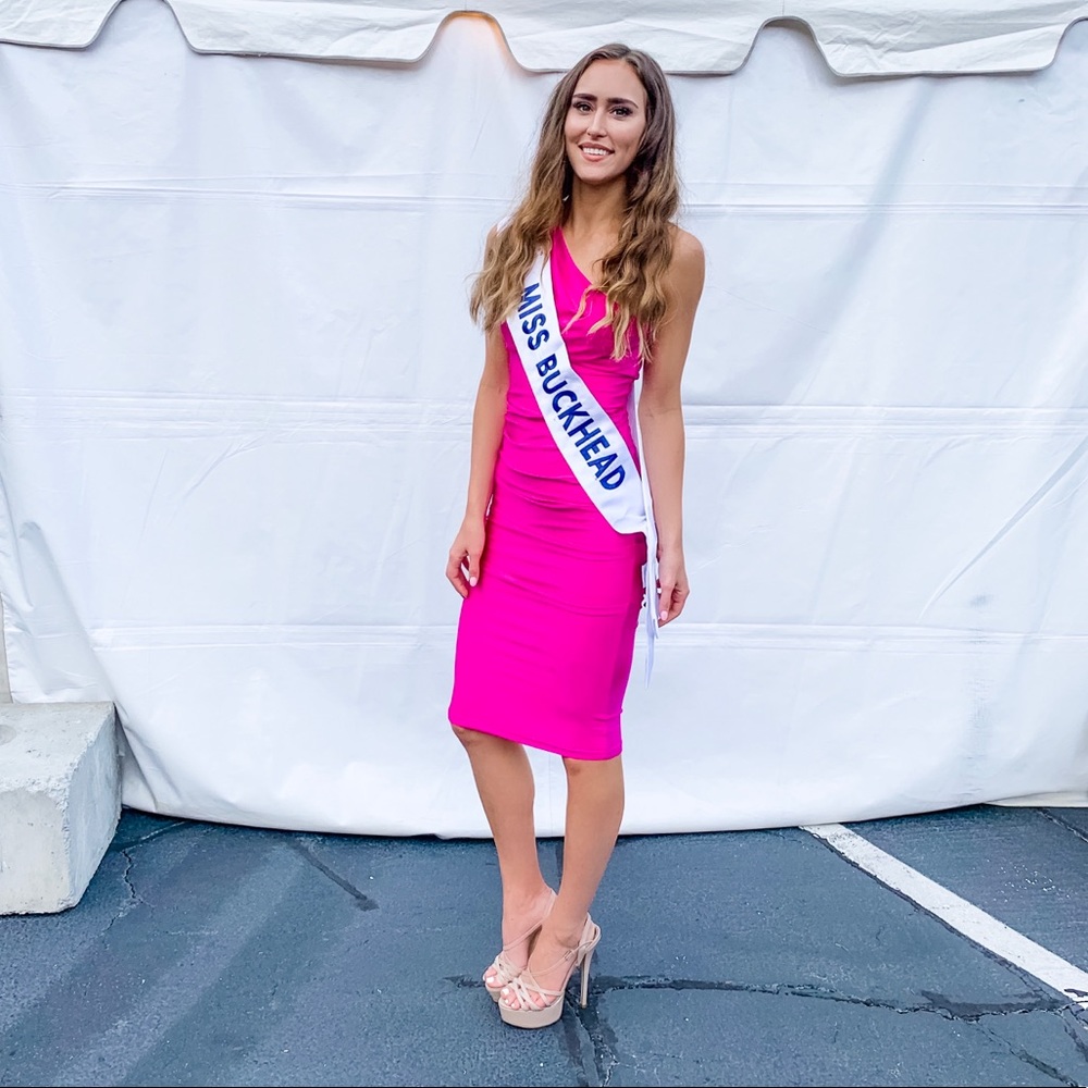 Pretty in Fuchsia Cocktail / Appearance Dress